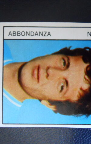 Figurina Calciatori Album GENTE 1970-71 ?  NAPOLI Abbondanza