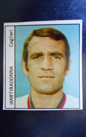 Figurina Calciatori Album GENTE 1970-71 ?  CAGLIARI Martiradonna