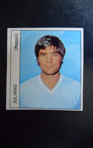 Figurina Calciatori Album GENTE 1973-74 –  NAPOLI Juliano