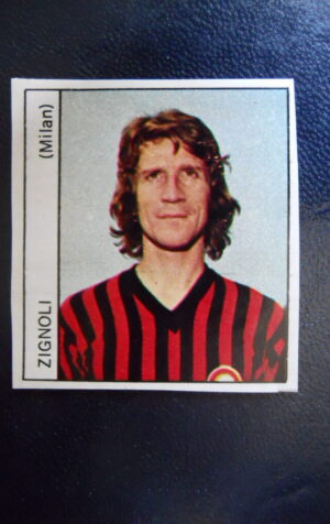 Figurina Calciatori Album GENTE 1973-74 ?  MILAN Zignoli