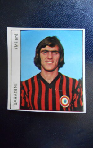 Figurina Calciatori Album GENTE 1973-74 ?  MILAN Sabadini