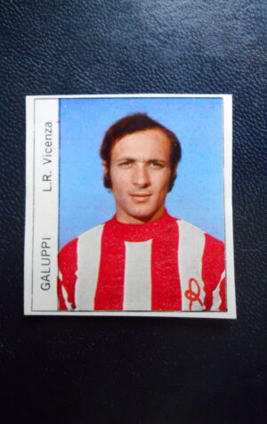 Figurina Calciatori Album GENTE 1974-75 –  LANEROSSI VICENZA Galuppi