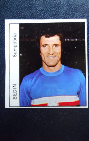 Figurina Calciatori Album GENTE 1974-75 –  SAMPDORIA Bedin