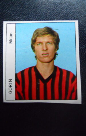 Figurina Calciatori Album GENTE 1974-75 –  MILAN Gorin