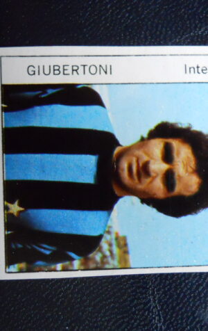 Figurina Calciatori Album GENTE 1974-75 ?  INTER Giubertoni