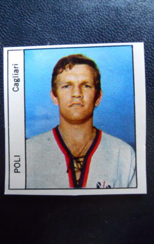 Figurina Calciatori Album GENTE 1974-75 –  CAGLIARI Poli