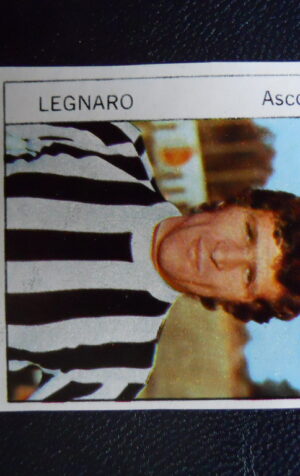 Figurina Calciatori Album GENTE 1974-75 –  ASCOLI Legnaro