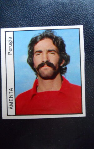Figurina Calciatori Album GENTE 1975-76 ?  PERUGIA Amenta
