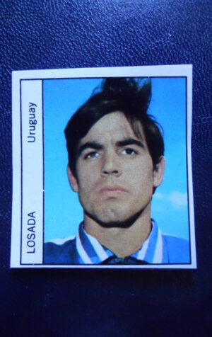Figurina Calciatori Album GENTE MONACO 1974 URUGUAY LOSADA [AF]