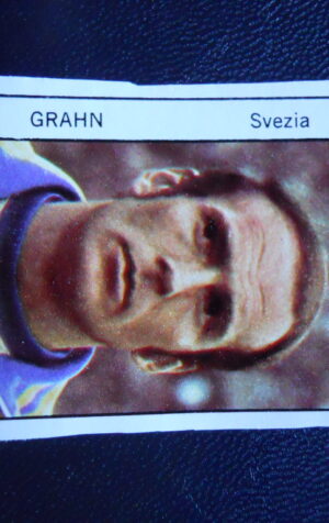 Figurina Calciatori Album GENTE MONACO 1974 SVEZIA GRAHN [AF]