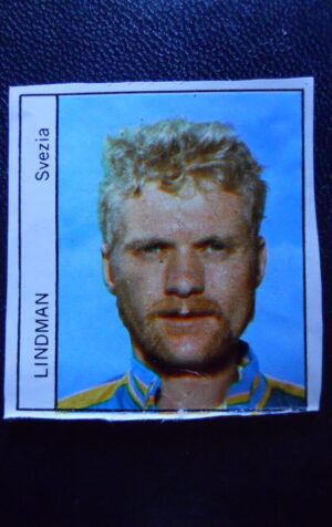 Figurina Calciatori Album GENTE MONACO 1974 SVEZIA LINDMAN [AF]