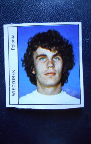 Figurina Calciatori Album GENTE MONACO 1974 POLONIA WIECZOREK [AF]