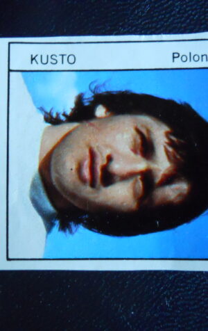 Figurina Calciatori Album GENTE MONACO 1974 POLONIA KUSTO [AF]