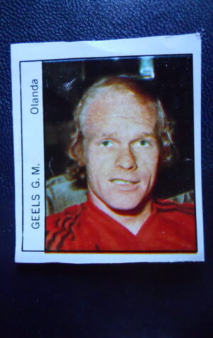 Figurina Calciatori Album GENTE MONACO 1974 OLANDA GEELS G.M. [AF]