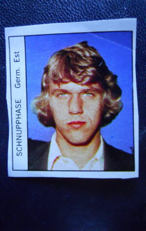 Figurina Calciatori Album GENTE MONACO 1974 GERMANIA EST SCHNUPPHASE [AF]