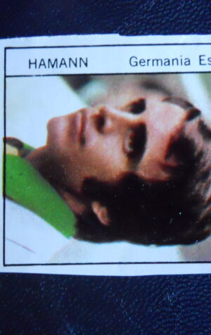 Figurina Calciatori Album GENTE MONACO 1974 GERMANIA EST HAMANN [AF]