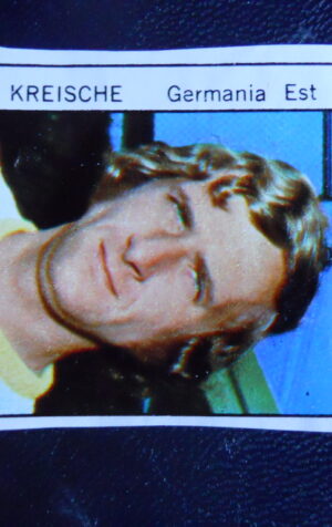 Figurina Calciatori Album GENTE MONACO 1974 GERMANIA EST KREISCHE [AF]