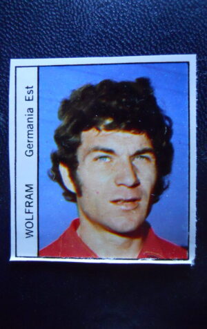 Figurina Calciatori Album GENTE MONACO 1974 GERMANIA EST WOLFRAM [AF]
