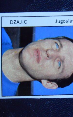 Figurina Calciatori Album GENTE MONACO 1974 JUGOSLAVIA DZAJIC [AF]