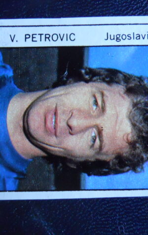 Figurina Calciatori Album GENTE MONACO 1974 JUGOSLAVIA V.PETROVIC  [AF]
