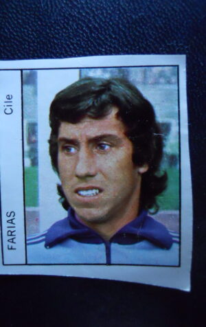 Figurina Calciatori Album GENTE MONACO 1974 CILE FARIAS [AF]