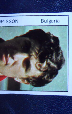 Figurina Calciatori Album GENTE MONACO 1974 BULGARIA BORISSON [AF]