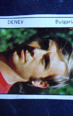 Figurina Calciatori Album GENTE MONACO 1974 BULGARIA DENEV [AF]