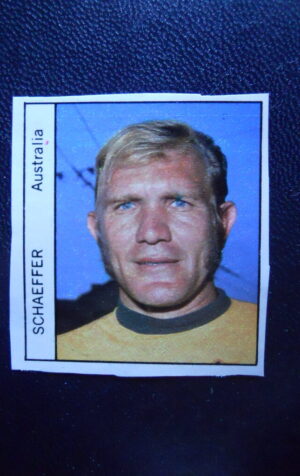Figurina Calciatori Album GENTE MONACO 1974 AUSTRALIA SCHAEFFER [AF]
