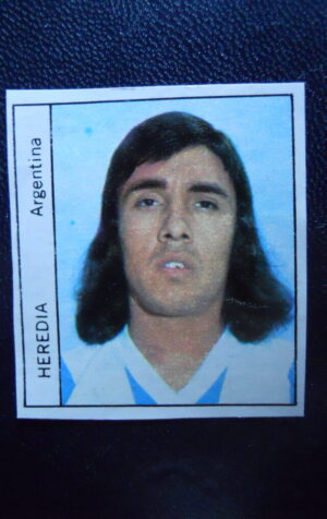Figurina Calciatori Album GENTE MONACO 1974 ARGENTINA HEREDIA [AF]