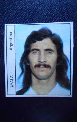 Figurina Calciatori Album GENTE MONACO 1974 ARGENTINA AYALA [AF]