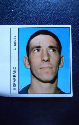 Figurina Calciatori Album GENTE MEXICO 1970 URUGUAY ESPARRAGO [AF]