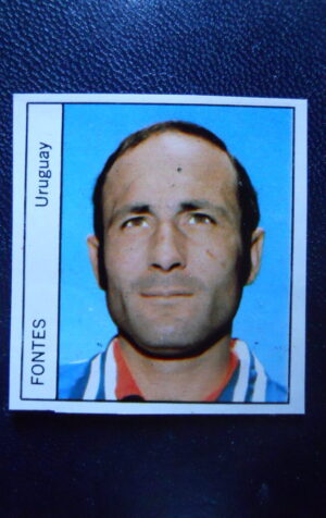Figurina Calciatori Album GENTE MEXICO 1970 URUGUAY FONTES [AF]