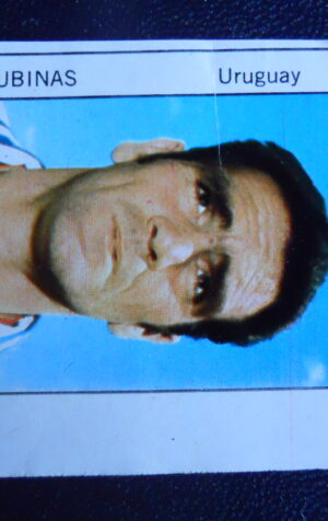 Figurina Calciatori Album GENTE MEXICO 1970 URUGUAY UBINAS [AF]