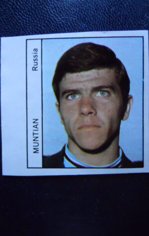 Figurina Calciatori Album GENTE MEXICO 1970 RUSSIA MUNTIAN [AF]