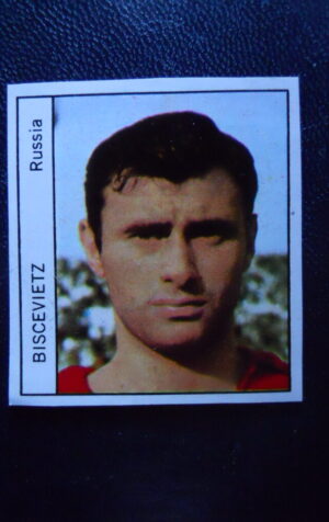 Figurina Calciatori Album GENTE MEXICO 1970 RUSSIA BISCEVIETZ [AF]