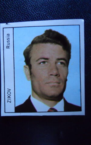 Figurina Calciatori Album GENTE MEXICO 1970 RUSSIA ZIKOV [AF]