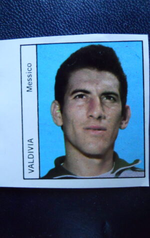 Figurina Calciatori Album GENTE MEXICO 1970 MESSICO VALDIVIA [AF]