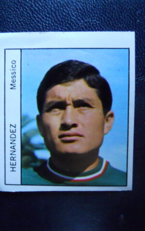 Figurina Calciatori Album GENTE MEXICO 1970 MESSICO HERNANDEZ [AF]