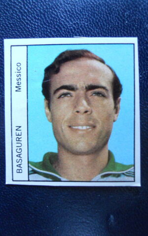 Figurina Calciatori Album GENTE MEXICO 1970 MESSICO BASGUREN [AF]