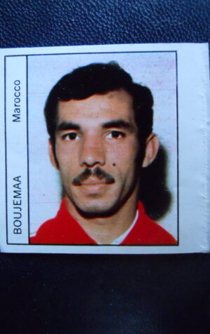 Figurina Calciatori Album GENTE MEXICO 1970 MAROCCO BOUJEMAA [AF]