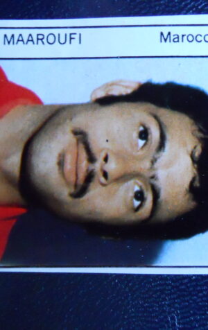 Figurina Calciatori Album GENTE MEXICO 1970 MAROCCO MAROUFI [AF]