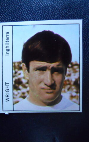 Figurina Calciatori Album GENTE MEXICO 1970 INGHILTERRA WRIGHT [AF]
