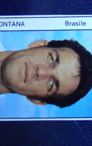 Figurina Calciatori Album GENTE MEXICO 1970 BRASILE FONTANA [AF]