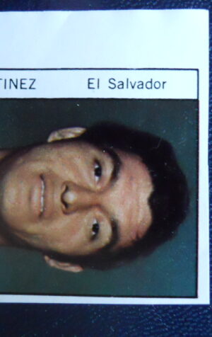Figurina Calciatori Album GENTE MEXICO 1970 EL SALVADOR MARTINEZ [AF]