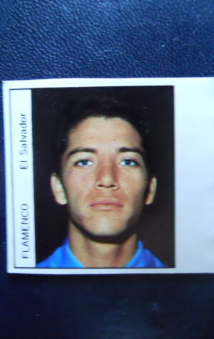 Figurina Calciatori Album GENTE MEXICO 1970 EL SALVADOR FLAMENCO [AF]