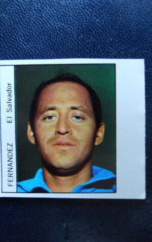 Figurina Calciatori Album GENTE MEXICO 1970 EL SALVADOR FERNANDEZ [AF]