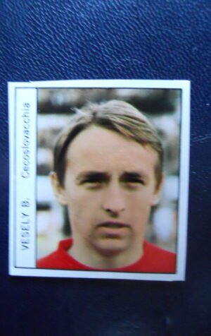 Figurina Calciatori Album GENTE MEXICO 1970 CECOSLOVACCHIA VESELY B. [AF]