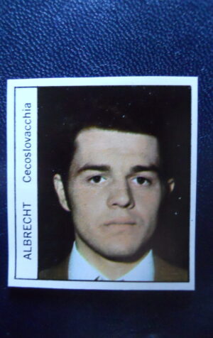 Figurina Calciatori Album GENTE MEXICO 1970 CECOSLOVACCHIA ALBRECHT [AF]