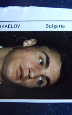 Figurina Calciatori Album GENTE MEXICO 1970 BULGARIA MIKAELOV [AF]