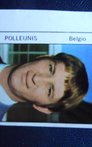 Figurina Calciatori Album GENTE MEXICO 1970 BELGIO POLLEUNIS [AF]